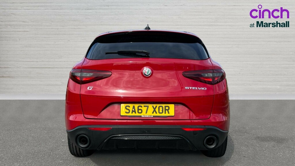 Alfa Romeo Stelvio Stelvio 2.2 D 210 Milano SA67XOR Red #4