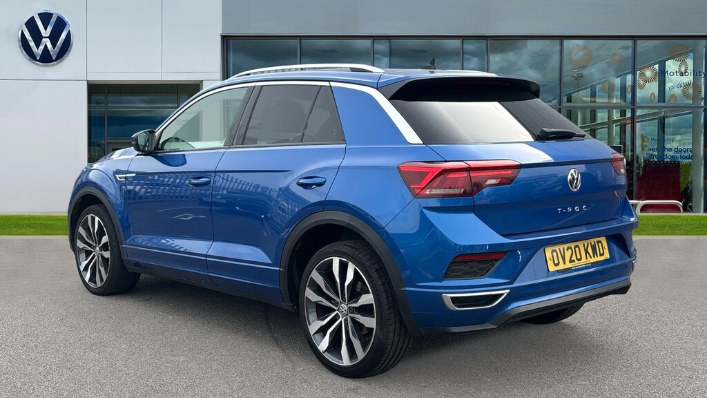 Volkswagen T-Roc T-roc 1.5 Tsi Evo R-line OV20KWD Blue #3