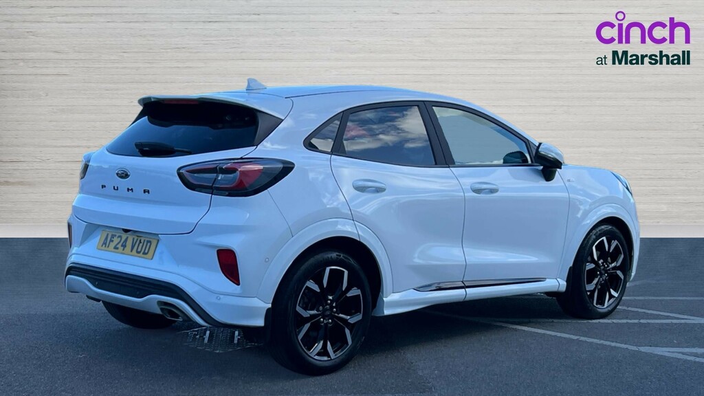 Ford Puma Puma 1.0 Ecoboost Hybrid Mhev 155 St-line X AF24VUD White #3