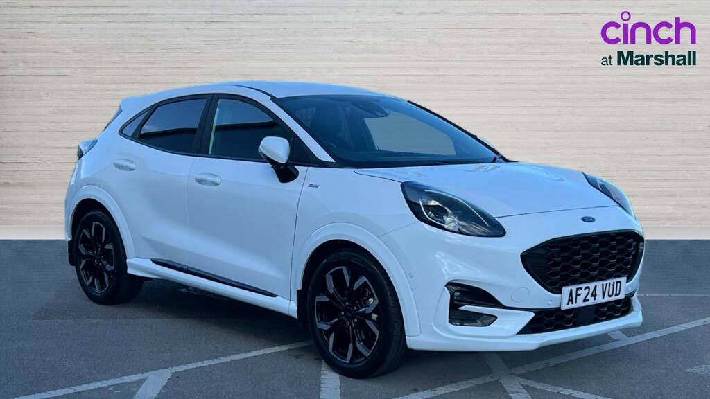 Ford Puma Puma 1.0 Ecoboost Hybrid Mhev 155 St-line X White