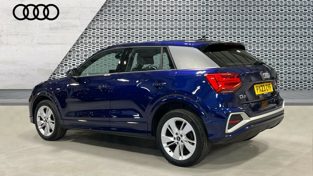 Audi Q2 Q2 35 Tfsi S Line S Tronic PX23ZYF Blue #3