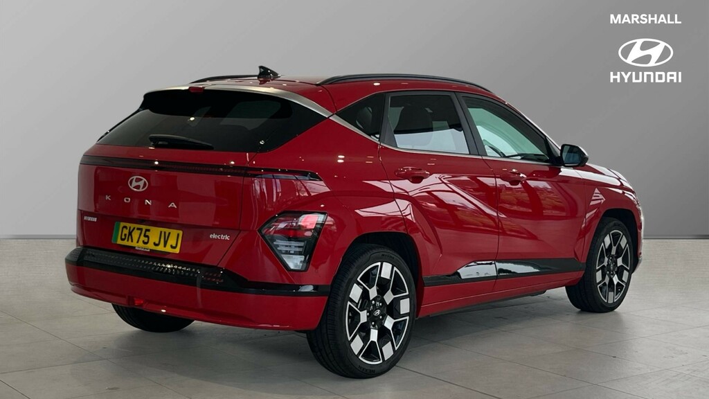 Hyundai Kona Kona 160Kw Ultimate 65Kwh Lux Packleath GK75JVJ Red #3