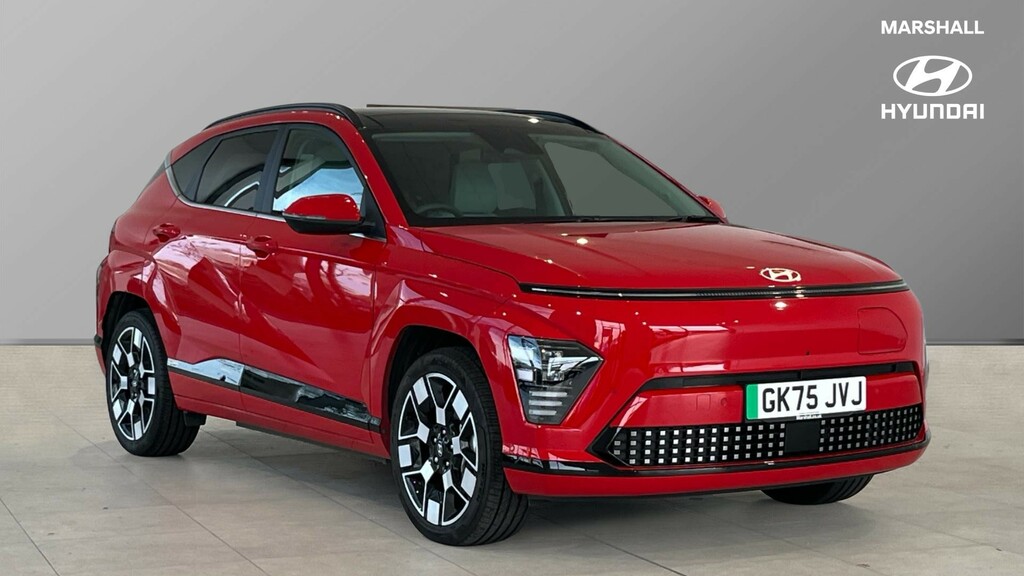 Hyundai Kona Kona 160Kw Ultimate 65Kwh Lux Packleath Red