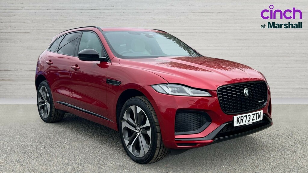 Jaguar F-Pace F-pace 2.0 D200 R-dynamic Hse Black Awd Red