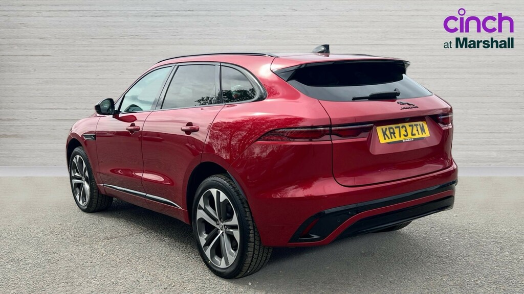 Jaguar F-Pace F-pace 2.0 D200 R-dynamic Hse Black Awd KR73ZTM Red #5
