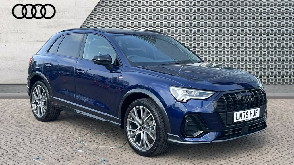 Audi Q3 Q3 35 Tfsi Black Edition S Tronic 20 Alloy Blue