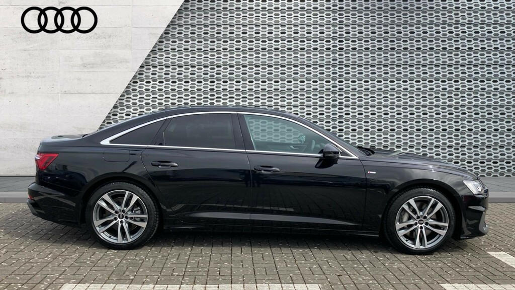 Audi A6 Saloon A6 50 Tfsi E Quattro S Line S Tronic KM75NKP Black #4