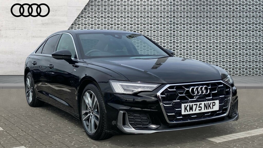 Audi A6 Saloon A6 50 Tfsi E Quattro S Line S Tronic Black