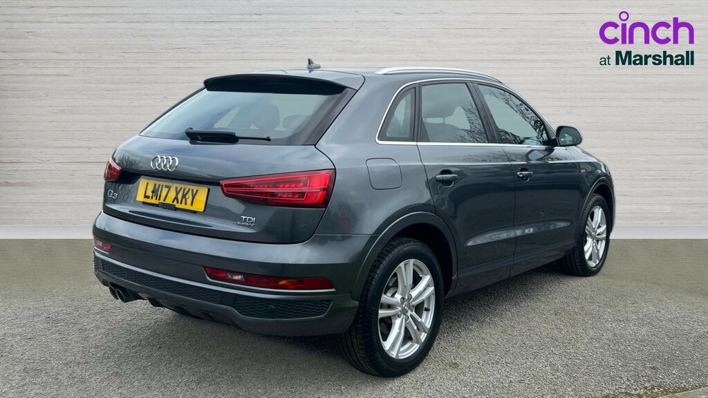 Audi Q3 Q3 2.0 Tdi 184 Quattro S Line Edition S Tron LM17XKY Grey #3