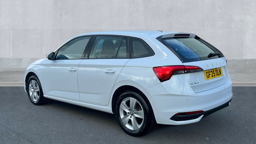 Skoda Scala Scala 1.0 Tsi 116 Se Edition Dsg GF25OLW White #3