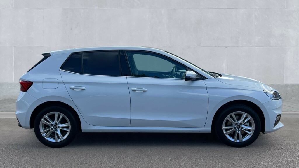 Skoda Fabia Skoda Fabia Hatchback 1.0 Tsi 116 Se L Edition KM26OXT White #4