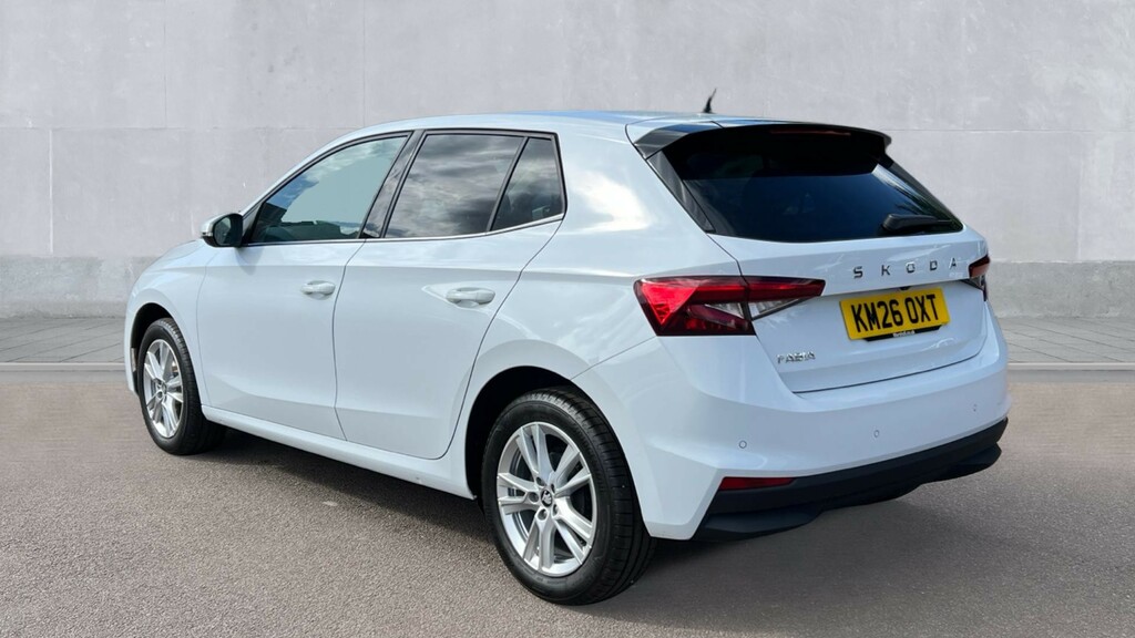 Skoda Fabia Skoda Fabia Hatchback 1.0 Tsi 116 Se L Edition KM26OXT White #3