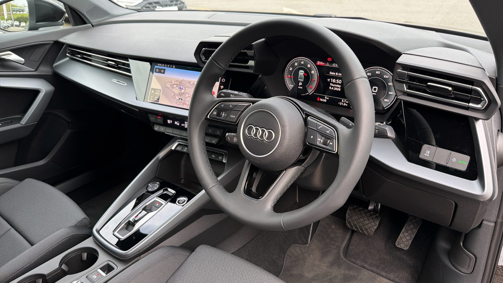 Audi A3 Audi A3 Saloon Sport Tfsi 116 Ps S Tronic GN26VWY Black #6