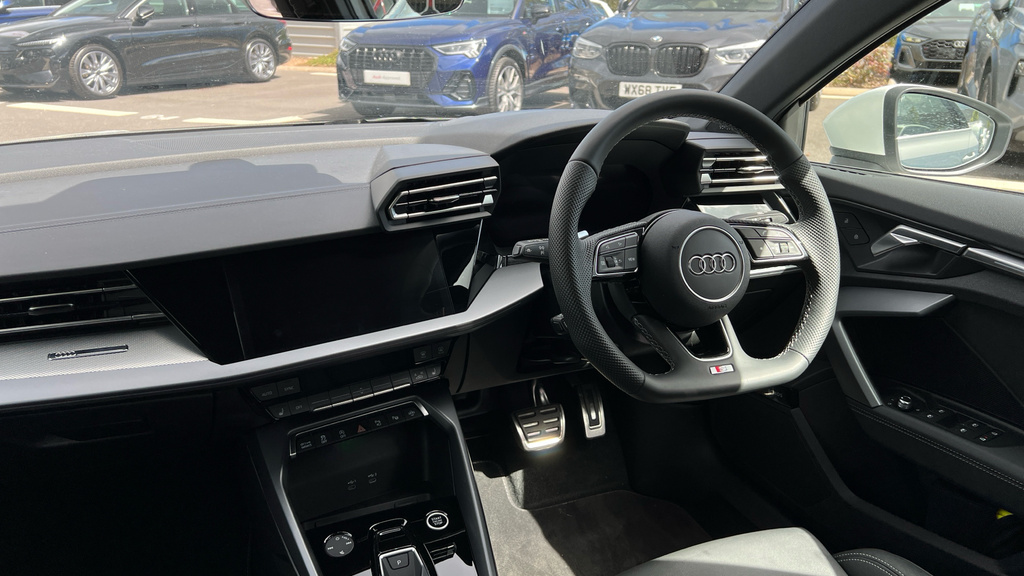 Audi A3 A3 1.5 Tfsi 150 S Line S Tronic WG75OMX White #2