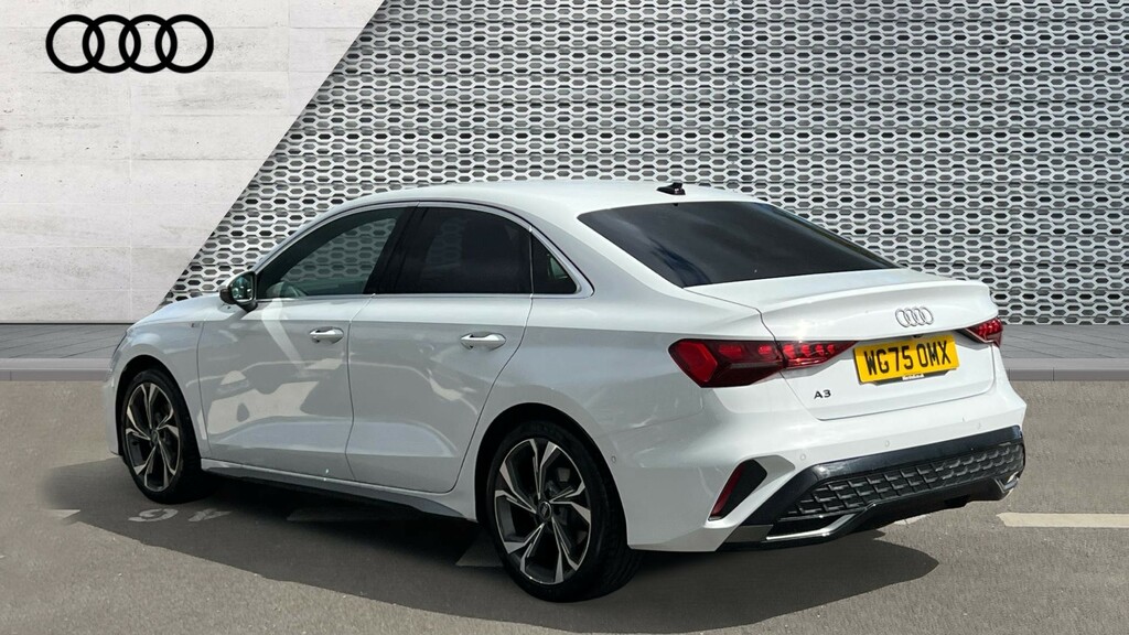Audi A3 A3 1.5 Tfsi 150 S Line S Tronic WG75OMX White #3