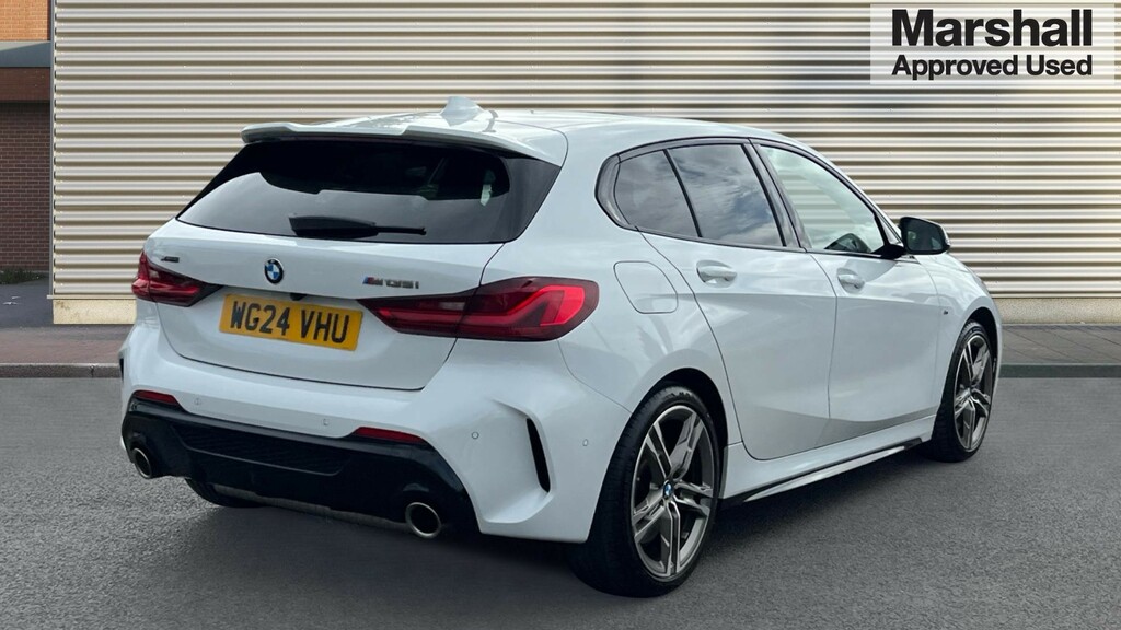 BMW 1 Series 1 Series M135i Xdrive Step WG24VHU White #3