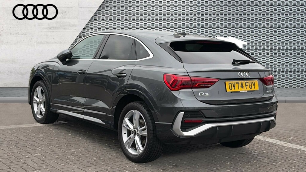 Audi Q3 Q3 35 Tfsi S Line S Tronic Leather OV74FUY Grey #3