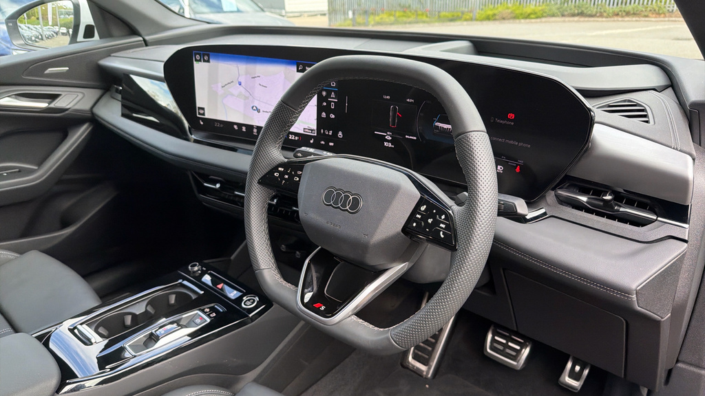 Audi Q6 E-Tron Audi Q6 Sportback S Line E-tron Quattro 285,00 Kw GN75XJW White #6