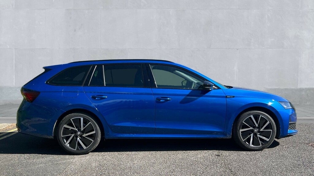 Skoda Octavia Octavia Estate Sportline 1.5 Tsi E-tec 150 Ps Dsg LV26WSZ Blue #4
