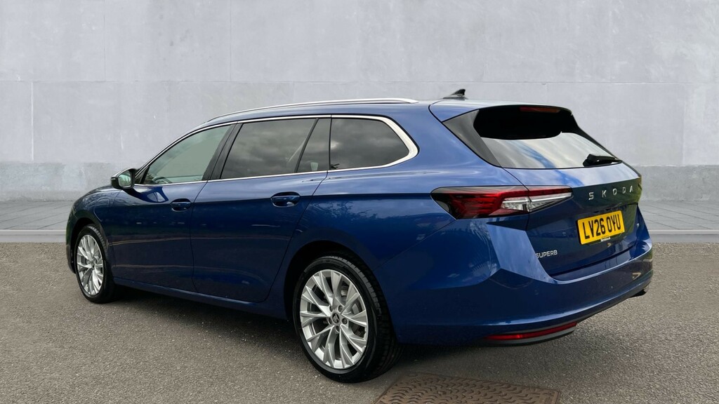 Skoda Superb Superb Estate Se L 1.5 Tsi Iv 204 Ps Dsg LV26OYU Blue #3