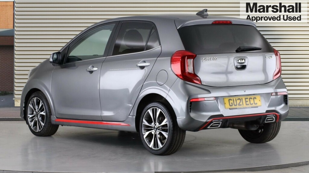 Kia Picanto Picanto 1.0T Gdi Gt-line S 4 Seats GU21ECC Grey #5