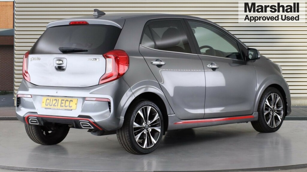 Kia Picanto Picanto 1.0T Gdi Gt-line S 4 Seats GU21ECC Grey #3