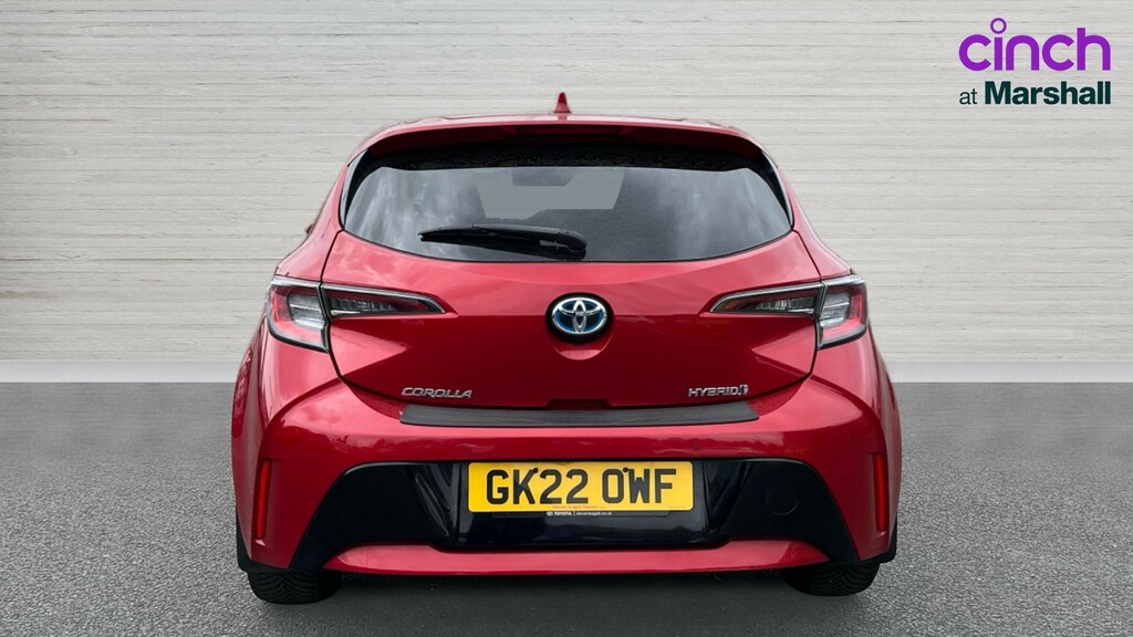 Toyota Corolla Corolla 1.8 Vvt-i Hybrid Design Cvt GK22OWF Red #4