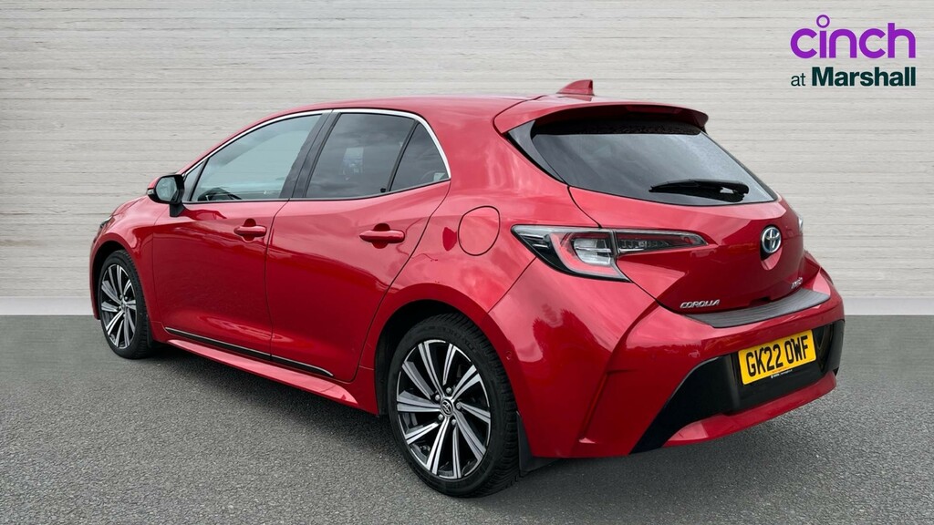 Toyota Corolla Corolla 1.8 Vvt-i Hybrid Design Cvt GK22OWF Red #5