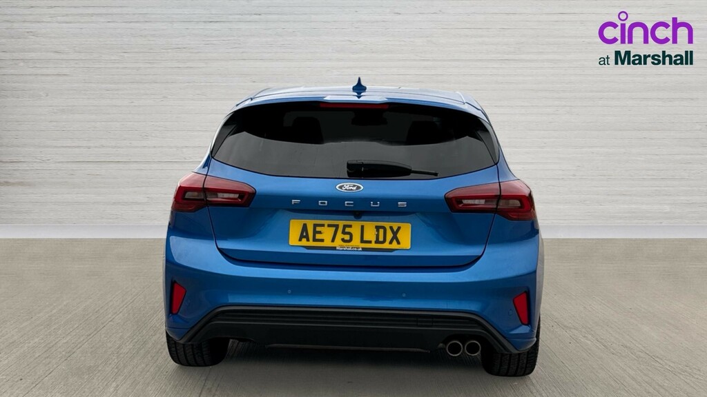 Ford Focus Ford Focus Hatchback 1.0 Ecoboost Hybrid Mhev 155 AE75LDX Blue #4
