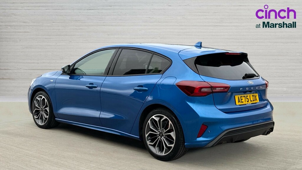 Ford Focus Ford Focus Hatchback 1.0 Ecoboost Hybrid Mhev 155 AE75LDX Blue #5