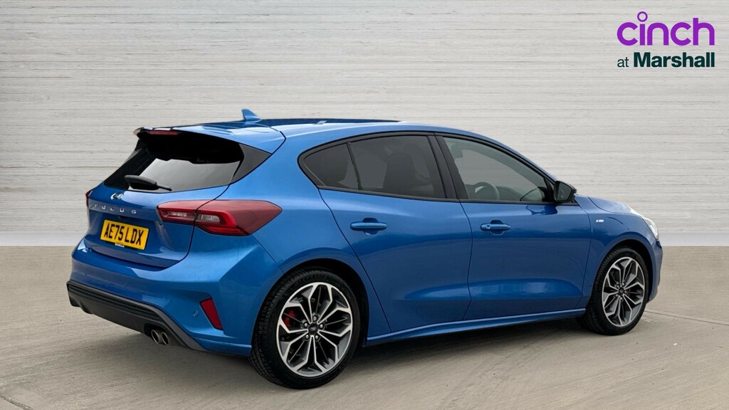 Ford Focus Ford Focus Hatchback 1.0 Ecoboost Hybrid Mhev 155 AE75LDX Blue #3