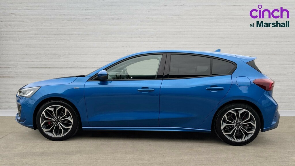 Ford Focus Ford Focus Hatchback 1.0 Ecoboost Hybrid Mhev 155 AE75LDX Blue #6