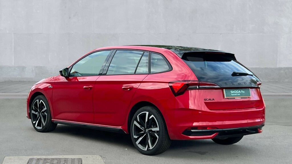 Skoda Scala Skoda Scala Hatchback 1.0 Tsi 116 Monte Carlo Edit OV26VEU Red #3