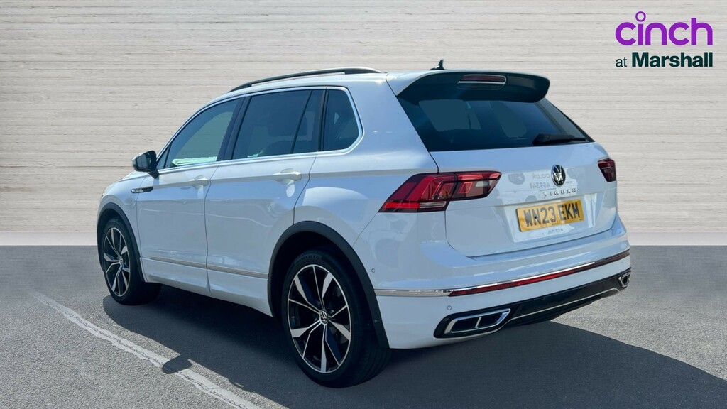 Volkswagen Tiguan Tiguan 1.5 Tsi 150 R-line Dsg WN23EKM White #5