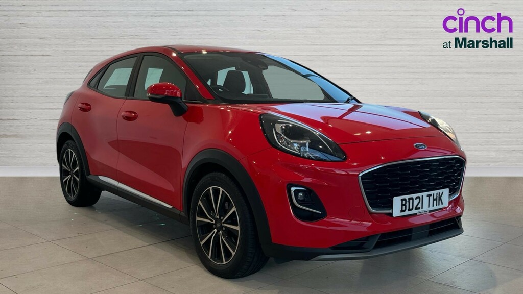 Ford Puma Puma 1.0 Ecoboost Hybrid Mhev Titanium Red