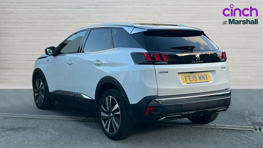 Peugeot 3008 3008 1.6 Puretech 180 Gt Line Premium Eat8 FE19WNX White #5