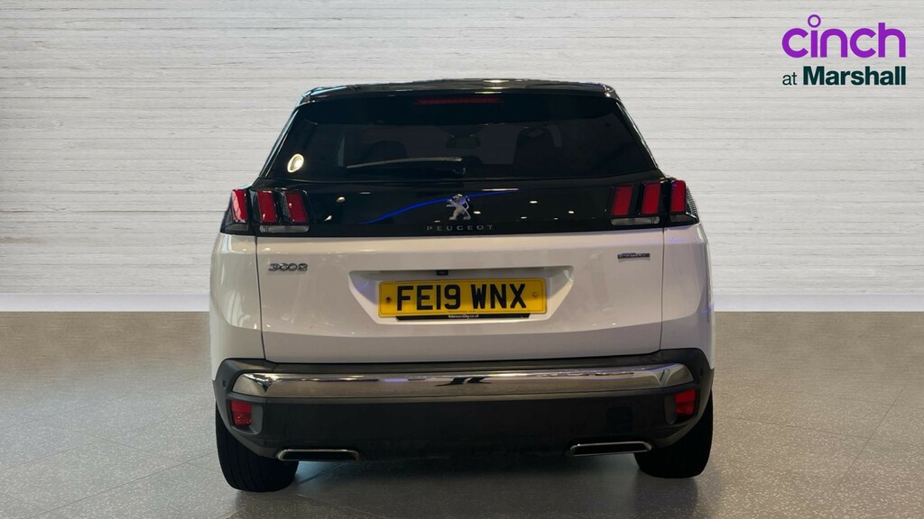Peugeot 3008 3008 1.6 Puretech 180 Gt Line Premium Eat8 FE19WNX White #4