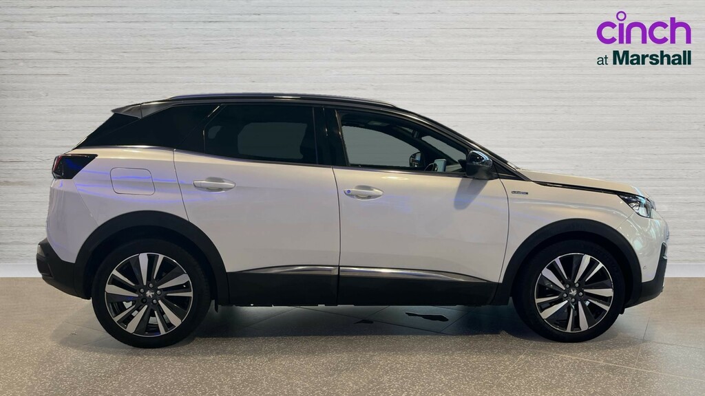 Peugeot 3008 3008 1.6 Puretech 180 Gt Line Premium Eat8 FE19WNX White #2