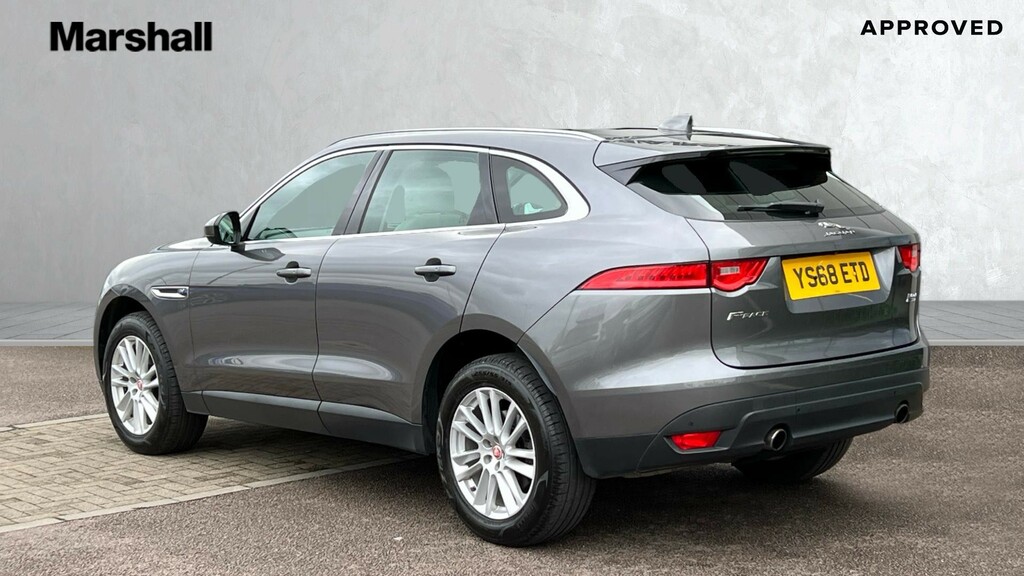 Jaguar F-Pace F-pace 3.0D V6 Portfolio Awd YS68ETD Grey #2