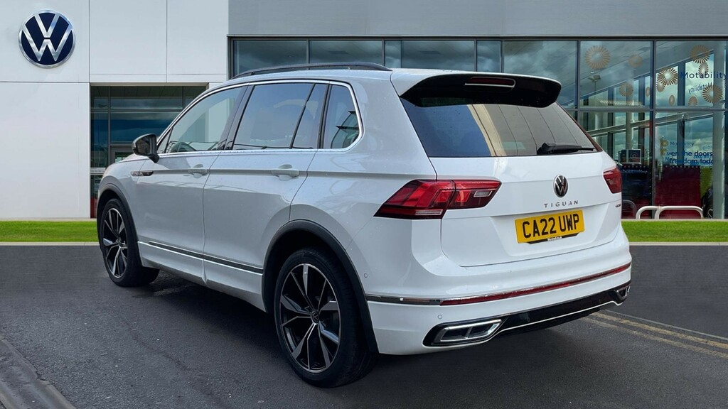 Volkswagen Tiguan Tiguan 2.0 Tdi 4Motion R-line Dsg CA22UWP White #3
