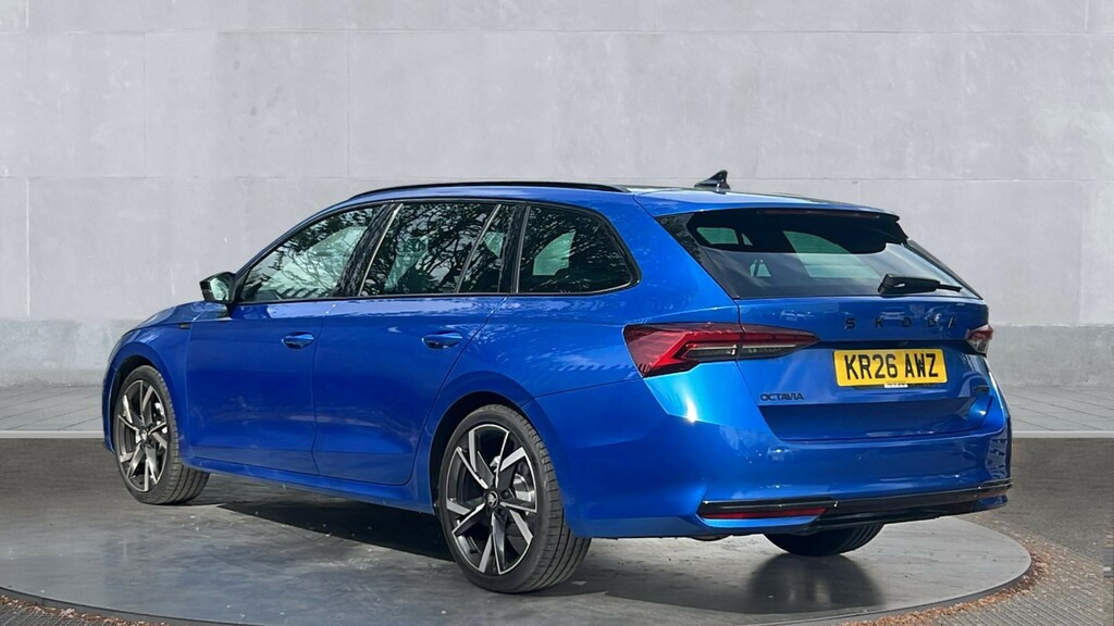 Skoda Octavia Skoda Octavia Estate 1.5 Tsi 150 E-tec Sportline 5 Blue #3