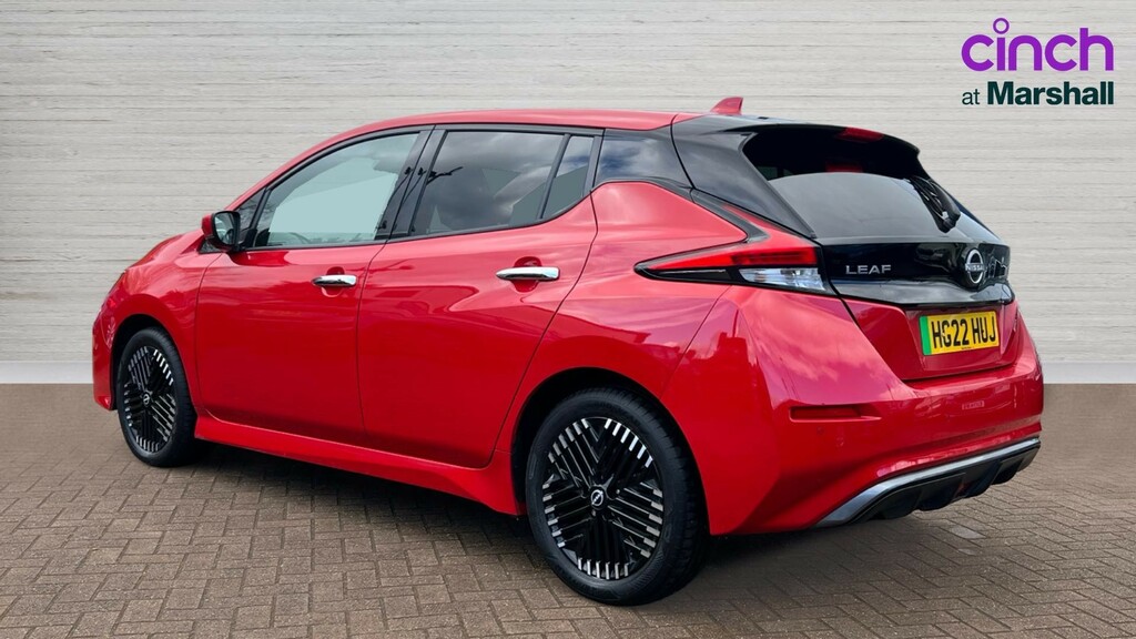 Nissan Leaf Leaf 110Kw N-connecta 39Kwh HG22HUJ Red #5
