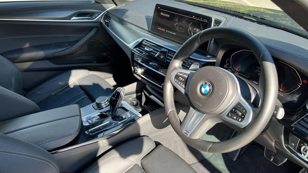 BMW 5 Series 5 Series 520D Mht M Sport Step PK23ACY Grey #6