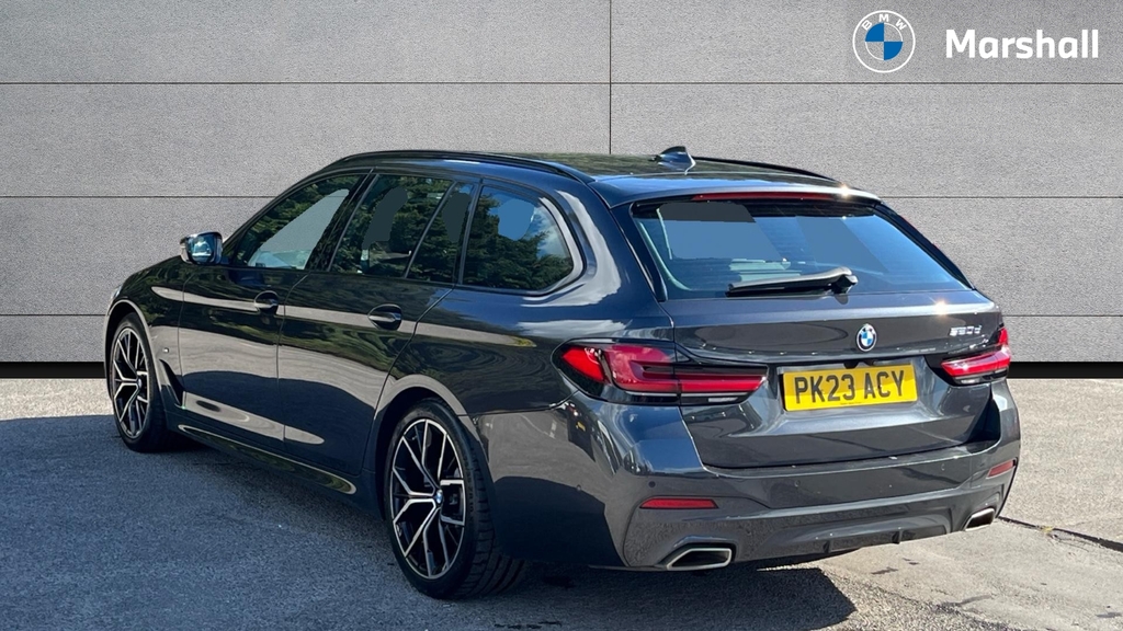 BMW 5 Series 5 Series 520D Mht M Sport Step PK23ACY Grey #2
