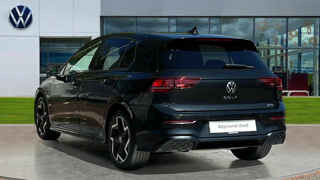 Volkswagen Golf Golf 1.5 Etsi 150 R-line Dsg KY75PHJ Black #3