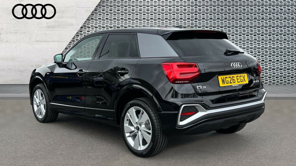 Audi Q2 Audi Q2 Estate 35 Tfsi S Line S Tronic WG26EGX Black #3
