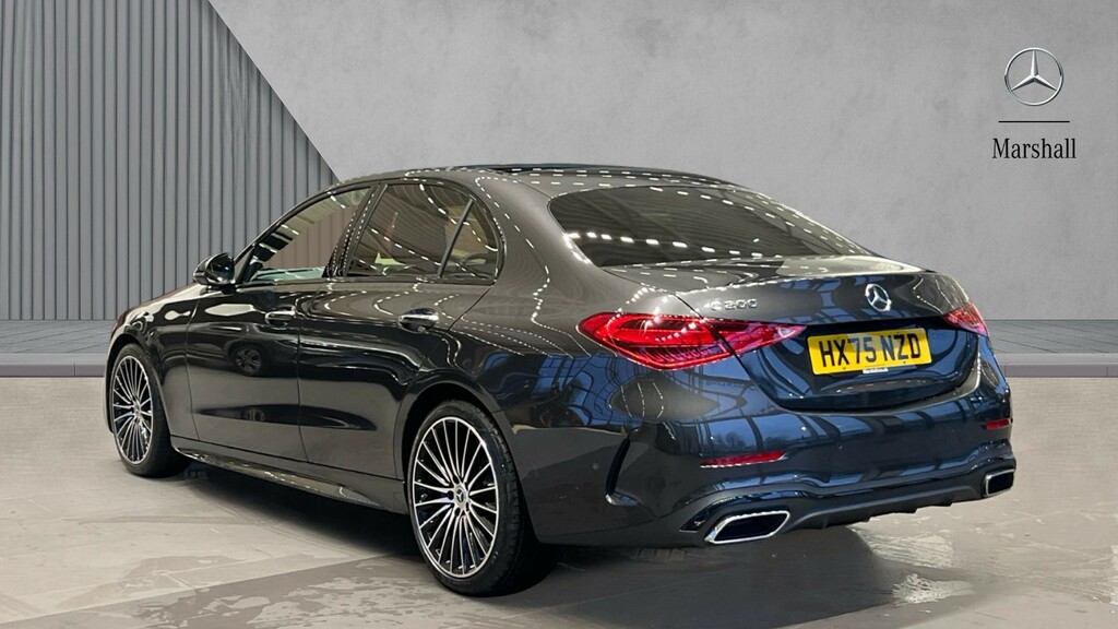 Mercedes-Benz C Class C200 Amg Line Premium Plus Saloon Grey #2