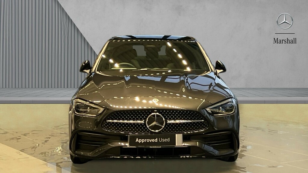 Mercedes-Benz C Class C200 Amg Line Premium Plus Saloon Grey #6