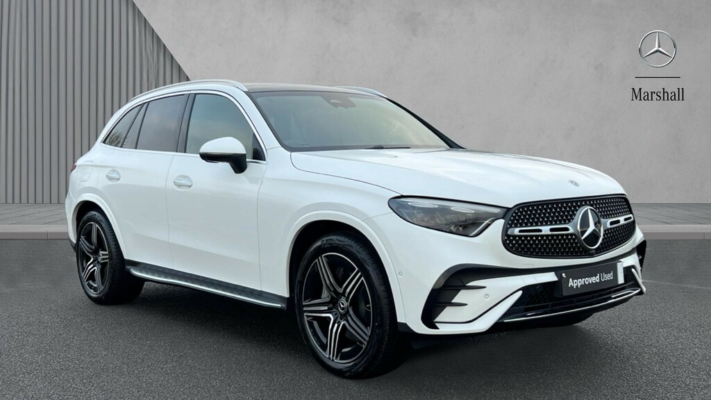 Mercedes-Benz GLC Class Glc 300D 4Matic Amg Line Premium Pan White