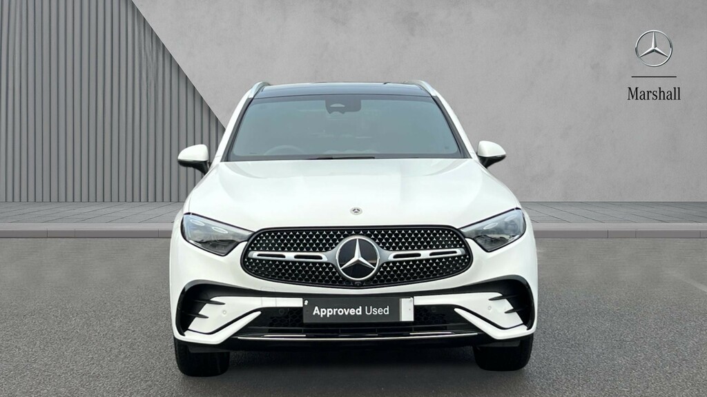 Mercedes-Benz GLC Class Glc 300D 4Matic Amg Line Premium Pan HX75NRZ White #6